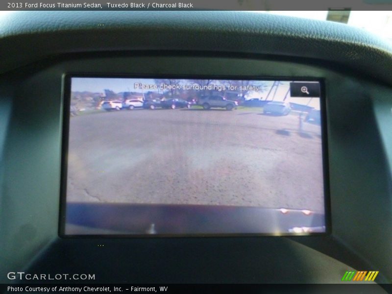 Tuxedo Black / Charcoal Black 2013 Ford Focus Titanium Sedan