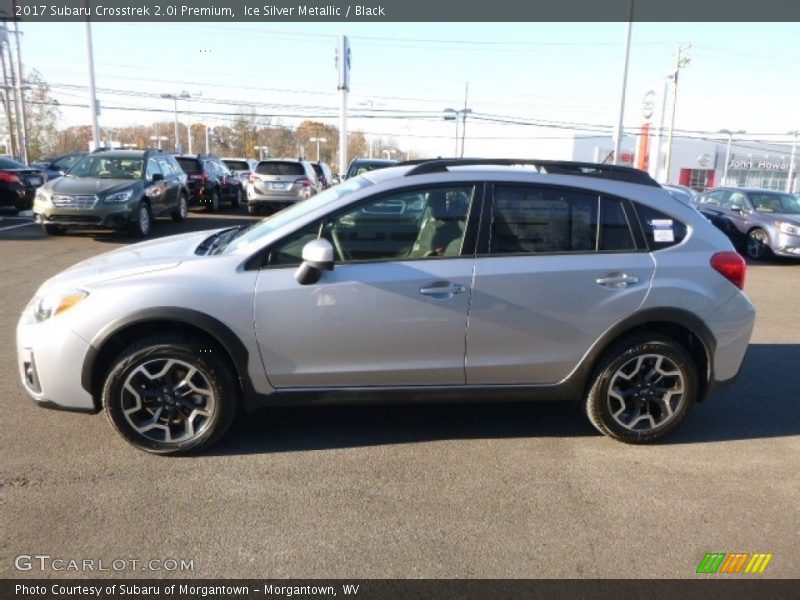 Ice Silver Metallic / Black 2017 Subaru Crosstrek 2.0i Premium