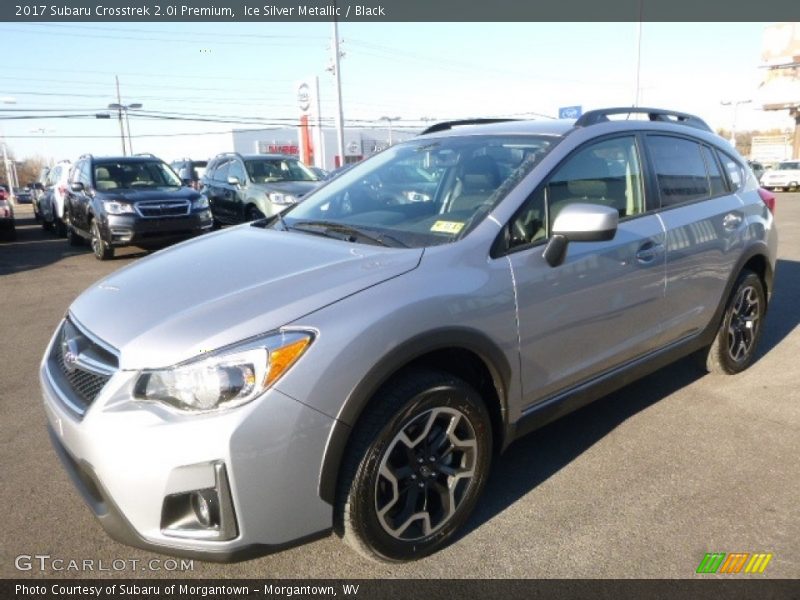 Ice Silver Metallic / Black 2017 Subaru Crosstrek 2.0i Premium