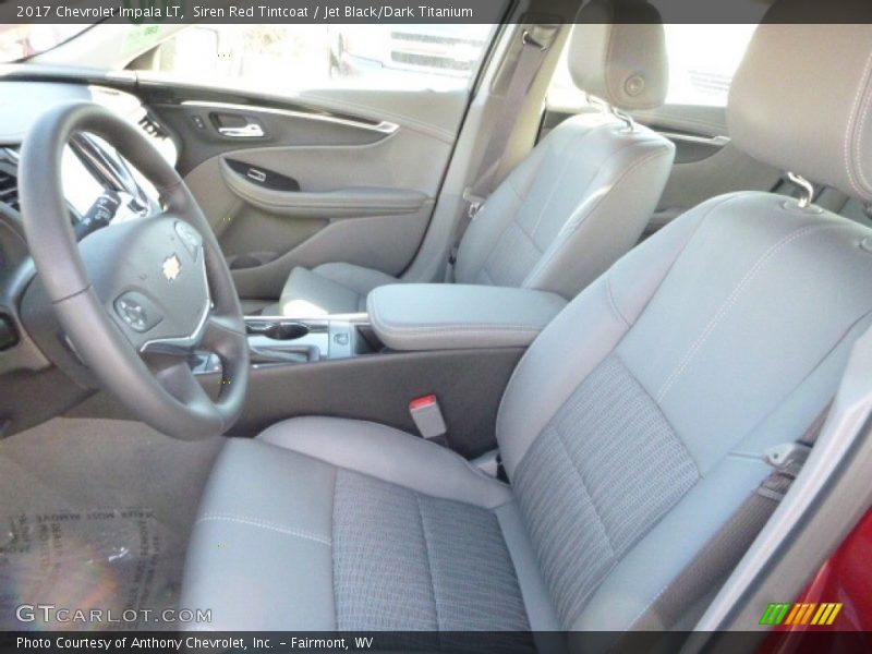 Siren Red Tintcoat / Jet Black/Dark Titanium 2017 Chevrolet Impala LT