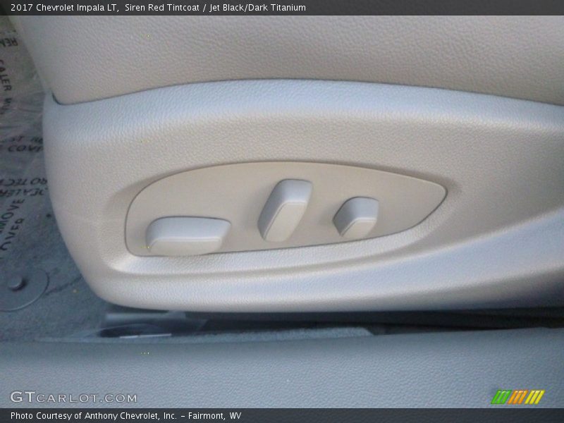 Siren Red Tintcoat / Jet Black/Dark Titanium 2017 Chevrolet Impala LT
