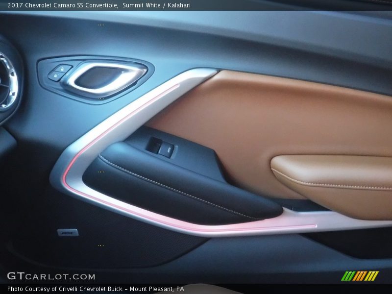 Door Panel of 2017 Camaro SS Convertible