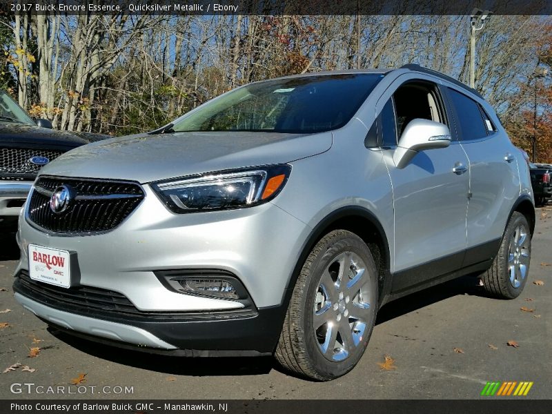 Quicksilver Metallic / Ebony 2017 Buick Encore Essence