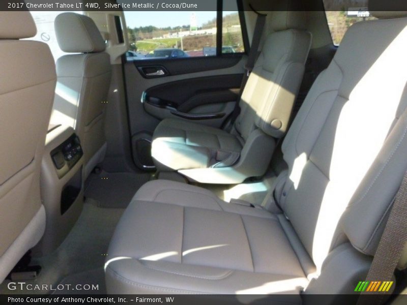 Rear Seat of 2017 Tahoe LT 4WD
