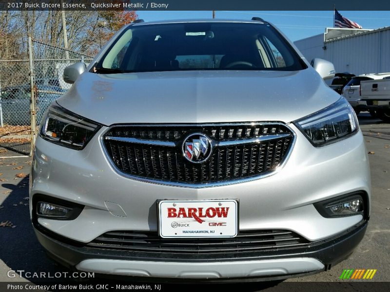 Quicksilver Metallic / Ebony 2017 Buick Encore Essence