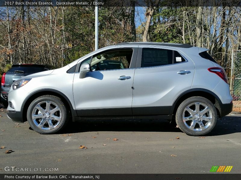 Quicksilver Metallic / Ebony 2017 Buick Encore Essence