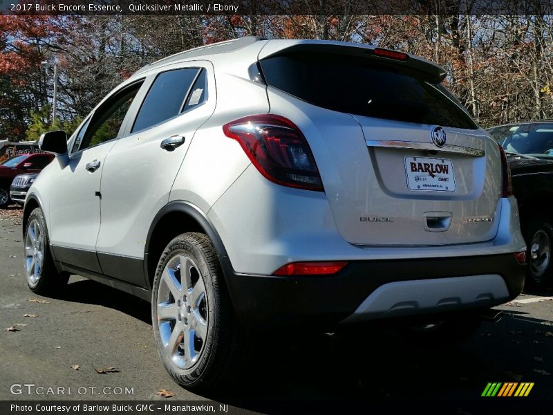 Quicksilver Metallic / Ebony 2017 Buick Encore Essence