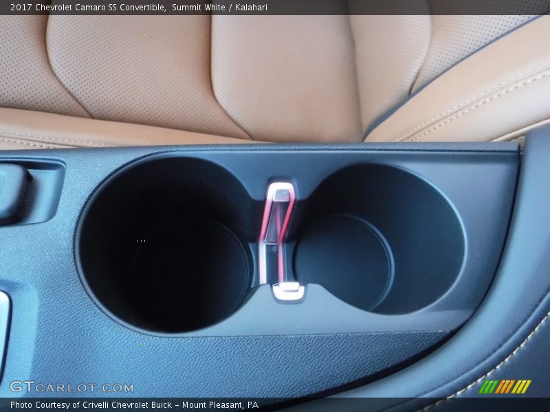 Summit White / Kalahari 2017 Chevrolet Camaro SS Convertible