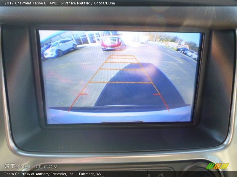 Silver Ice Metallic / Cocoa/Dune 2017 Chevrolet Tahoe LT 4WD
