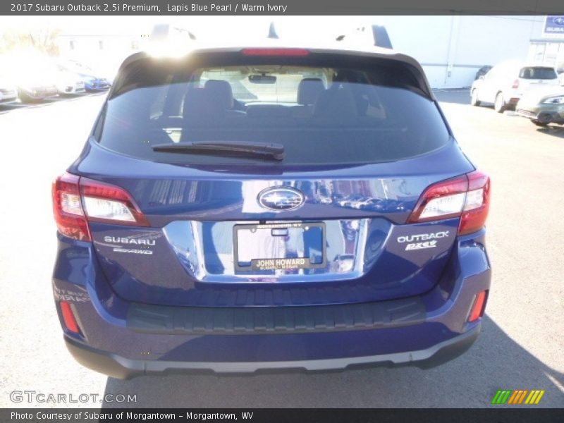 Lapis Blue Pearl / Warm Ivory 2017 Subaru Outback 2.5i Premium