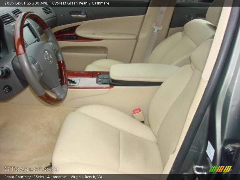 Cypress Green Pearl / Cashmere 2006 Lexus GS 300 AWD