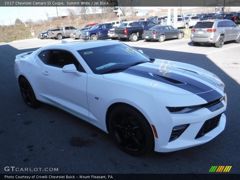 Summit White / Jet Black 2017 Chevrolet Camaro SS Coupe