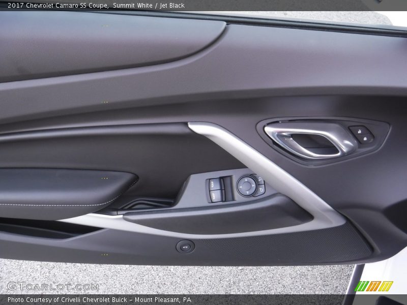 Summit White / Jet Black 2017 Chevrolet Camaro SS Coupe