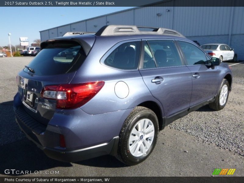 Twilight Blue Metallic / Slate Black 2017 Subaru Outback 2.5i