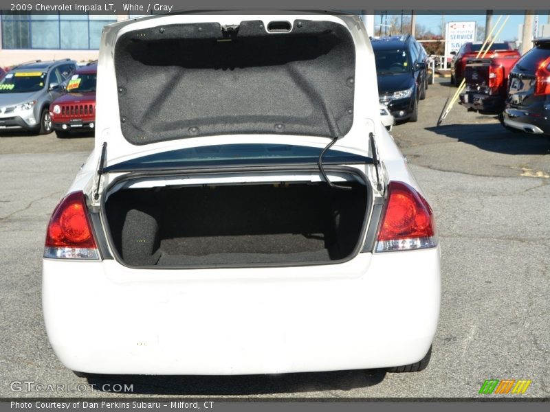 White / Gray 2009 Chevrolet Impala LT