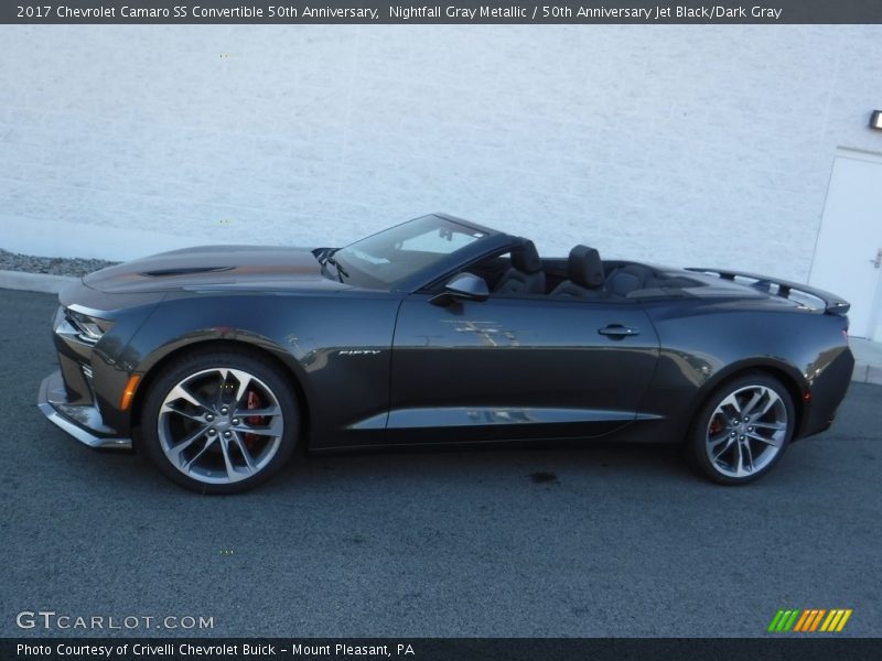 2017 Camaro SS Convertible 50th Anniversary Nightfall Gray Metallic