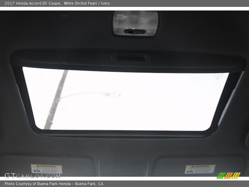 White Orchid Pearl / Ivory 2017 Honda Accord EX Coupe