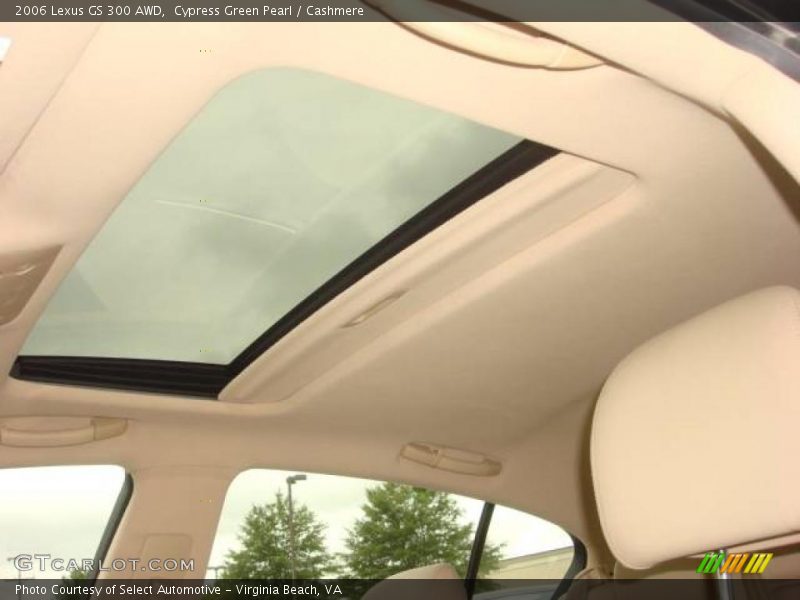 Cypress Green Pearl / Cashmere 2006 Lexus GS 300 AWD