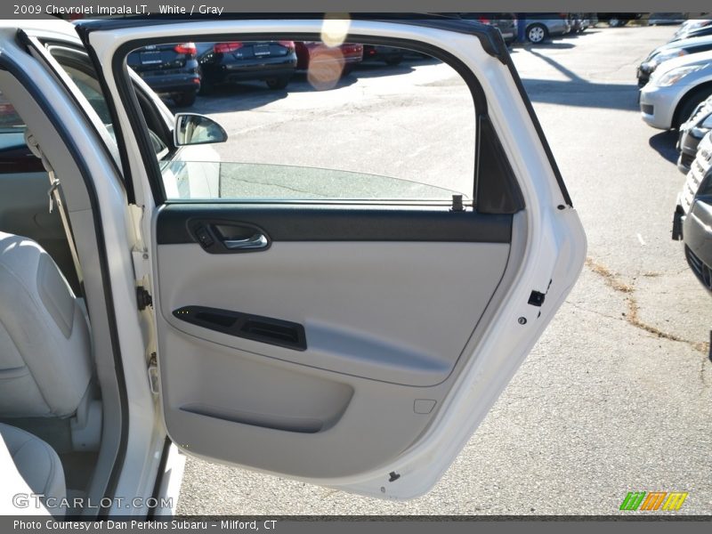 White / Gray 2009 Chevrolet Impala LT