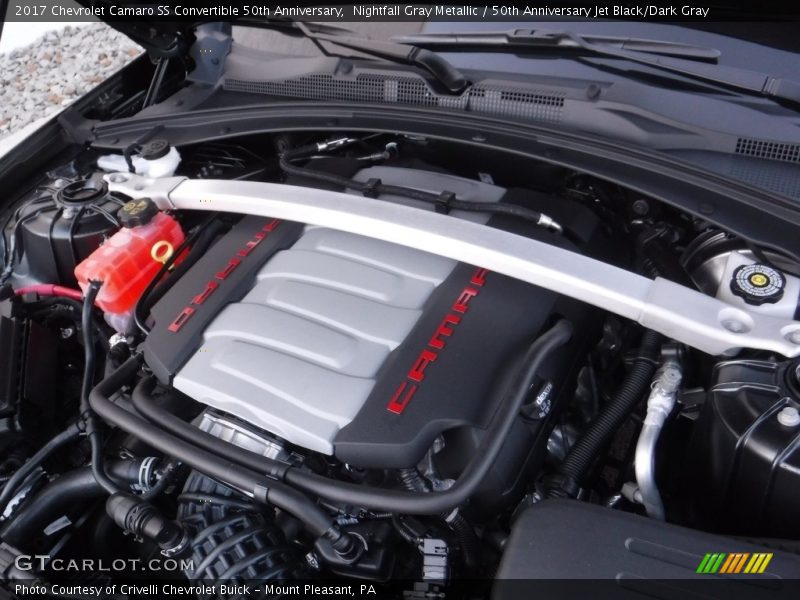  2017 Camaro SS Convertible 50th Anniversary Engine - 6.2 Liter DI OHV 16-Valve VVT V8