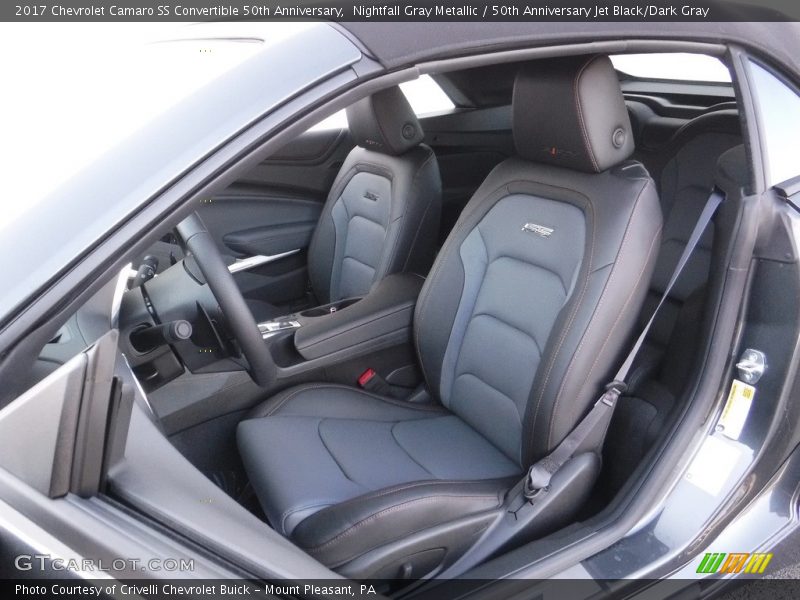 Front Seat of 2017 Camaro SS Convertible 50th Anniversary