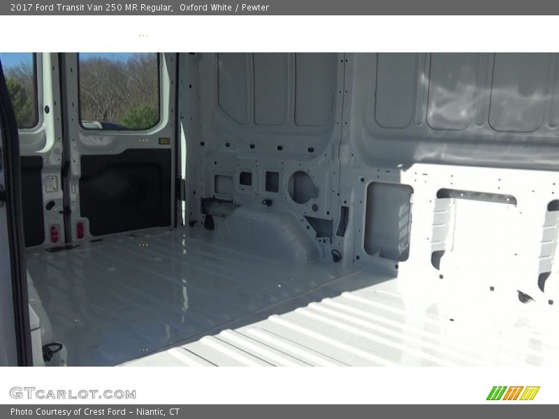 Oxford White / Pewter 2017 Ford Transit Van 250 MR Regular