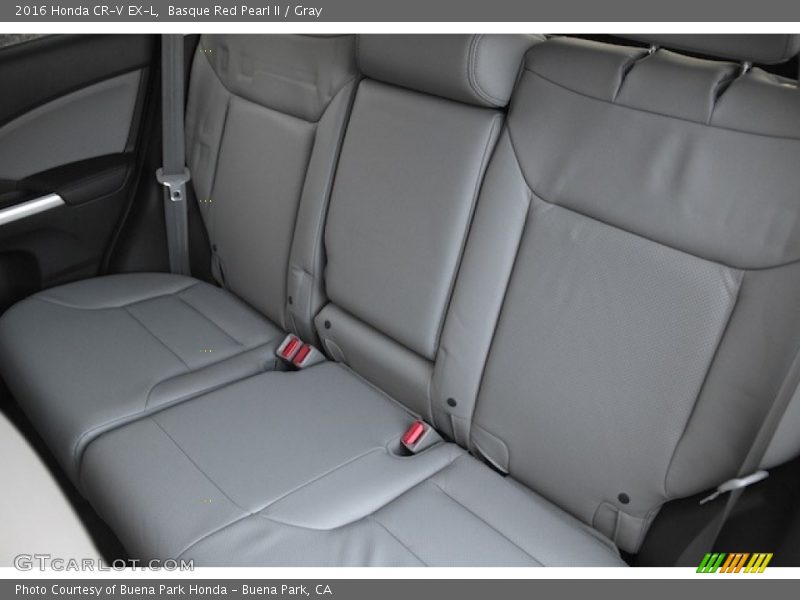 Basque Red Pearl II / Gray 2016 Honda CR-V EX-L