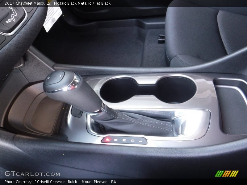 Mosaic Black Metallic / Jet Black 2017 Chevrolet Malibu LS