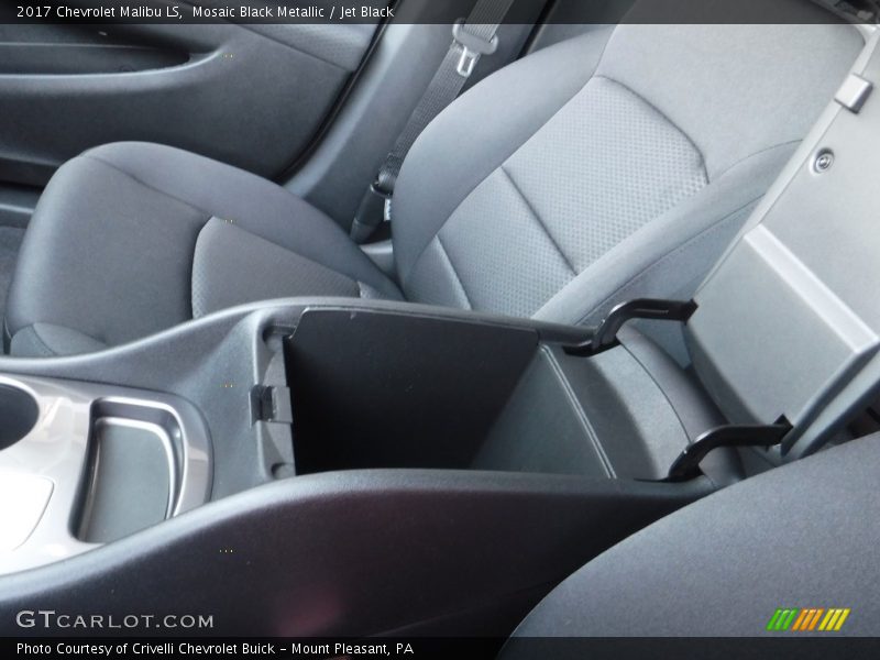 Mosaic Black Metallic / Jet Black 2017 Chevrolet Malibu LS