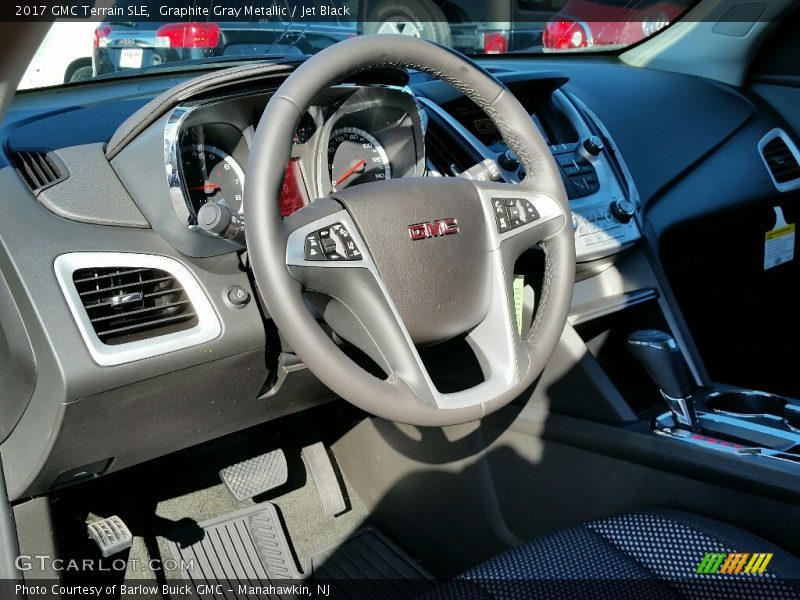 Graphite Gray Metallic / Jet Black 2017 GMC Terrain SLE