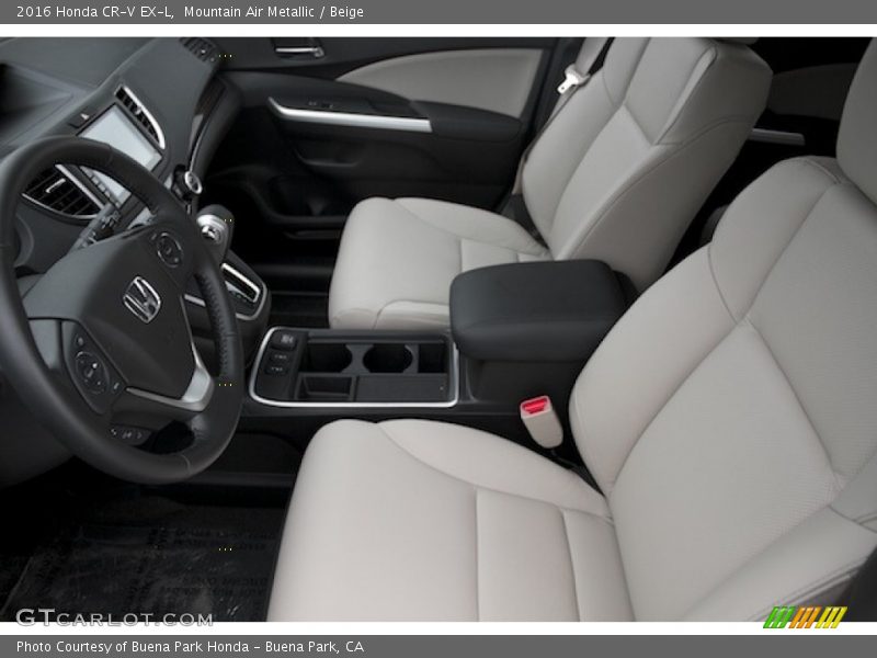 Mountain Air Metallic / Beige 2016 Honda CR-V EX-L