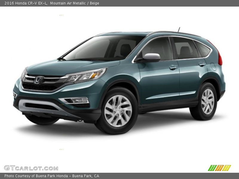 Mountain Air Metallic / Beige 2016 Honda CR-V EX-L