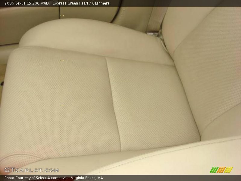 Cypress Green Pearl / Cashmere 2006 Lexus GS 300 AWD