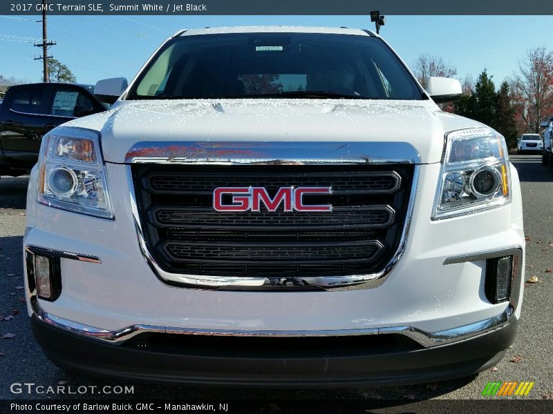 Summit White / Jet Black 2017 GMC Terrain SLE