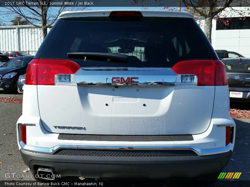 Summit White / Jet Black 2017 GMC Terrain SLE