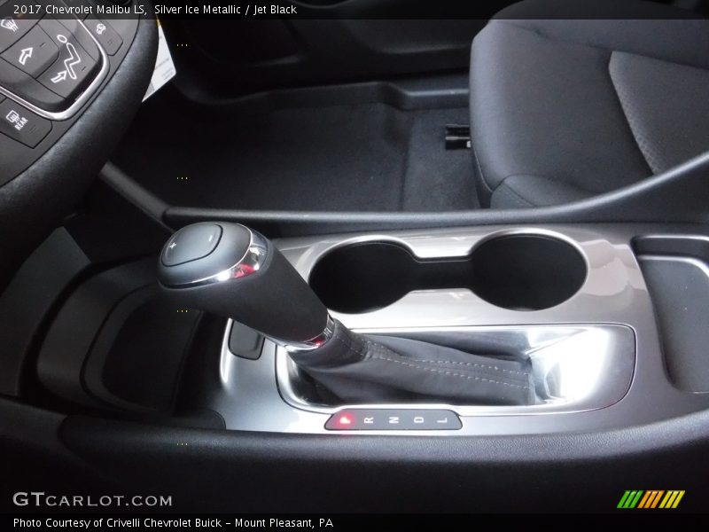 Silver Ice Metallic / Jet Black 2017 Chevrolet Malibu LS