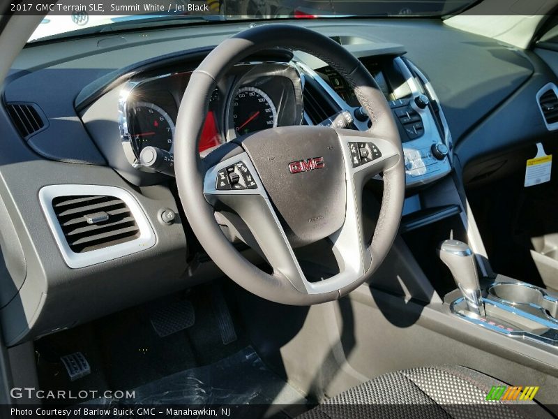 Summit White / Jet Black 2017 GMC Terrain SLE