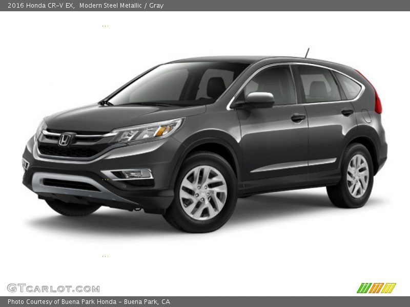 Modern Steel Metallic / Gray 2016 Honda CR-V EX