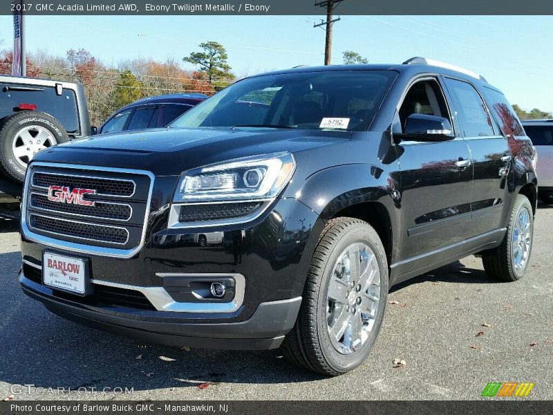 Ebony Twilight Metallic / Ebony 2017 GMC Acadia Limited AWD