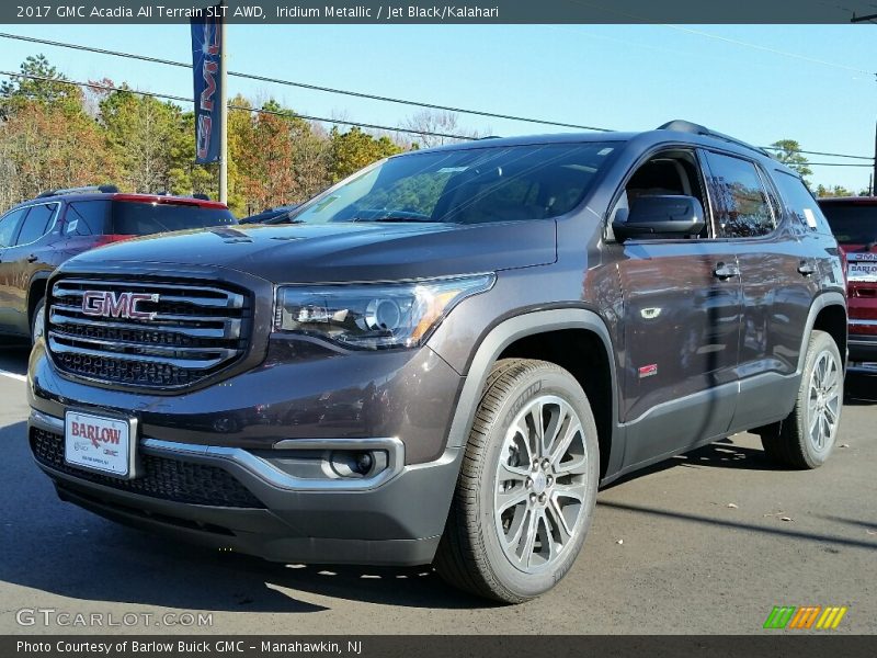 Iridium Metallic / Jet Black/Kalahari 2017 GMC Acadia All Terrain SLT AWD