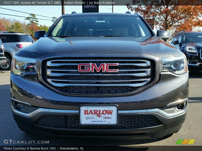 Iridium Metallic / Jet Black/Kalahari 2017 GMC Acadia All Terrain SLT AWD