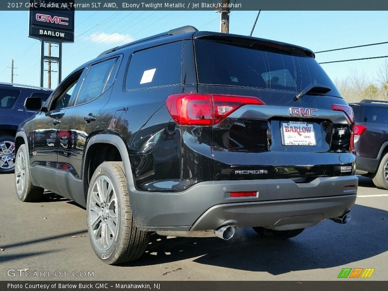Ebony Twilight Metallic / Jet Black/Kalahari 2017 GMC Acadia All Terrain SLT AWD