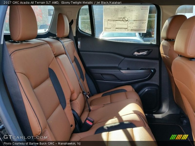 Rear Seat of 2017 Acadia All Terrain SLT AWD
