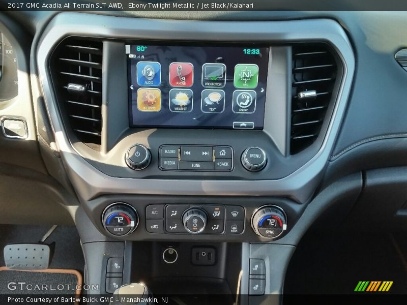 Controls of 2017 Acadia All Terrain SLT AWD