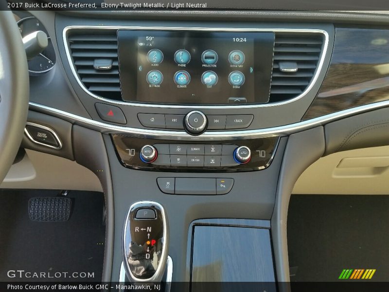 Controls of 2017 LaCrosse Preferred