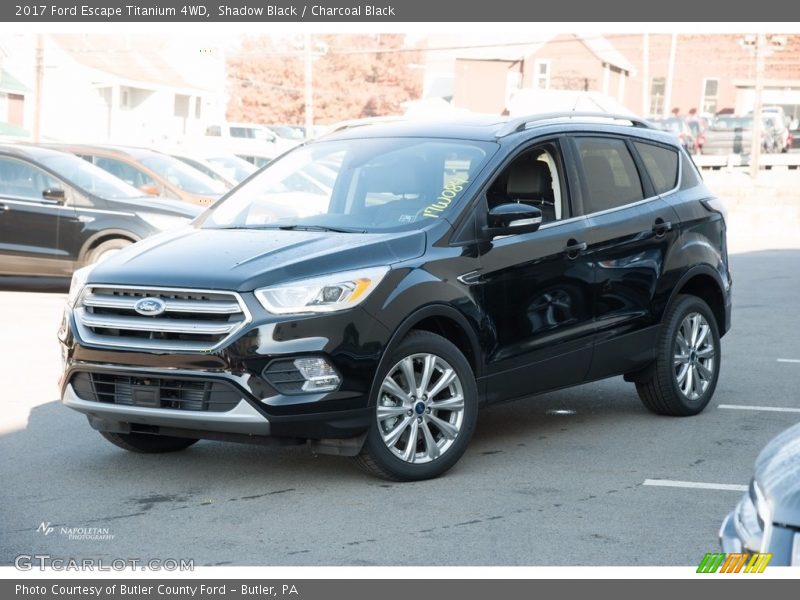 Shadow Black / Charcoal Black 2017 Ford Escape Titanium 4WD