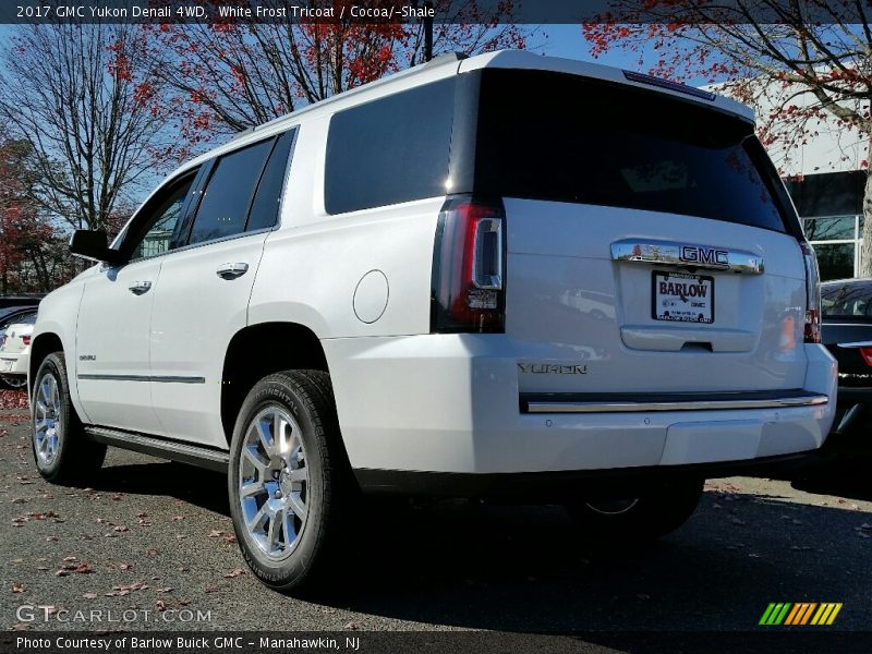 White Frost Tricoat / Cocoa/­Shale 2017 GMC Yukon Denali 4WD