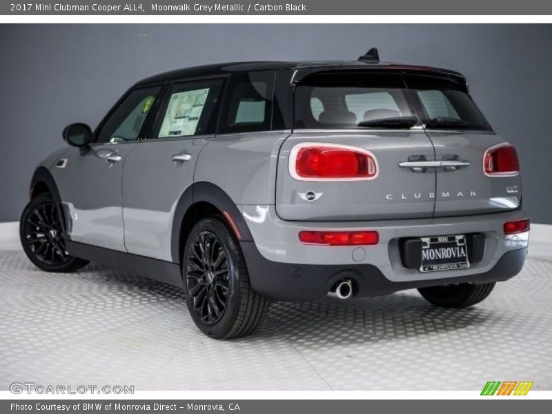 Moonwalk Grey Metallic / Carbon Black 2017 Mini Clubman Cooper ALL4