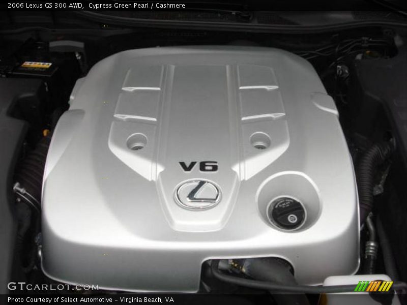 Cypress Green Pearl / Cashmere 2006 Lexus GS 300 AWD
