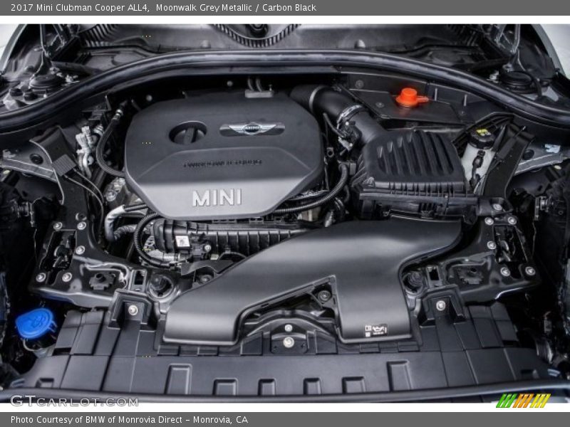 Moonwalk Grey Metallic / Carbon Black 2017 Mini Clubman Cooper ALL4